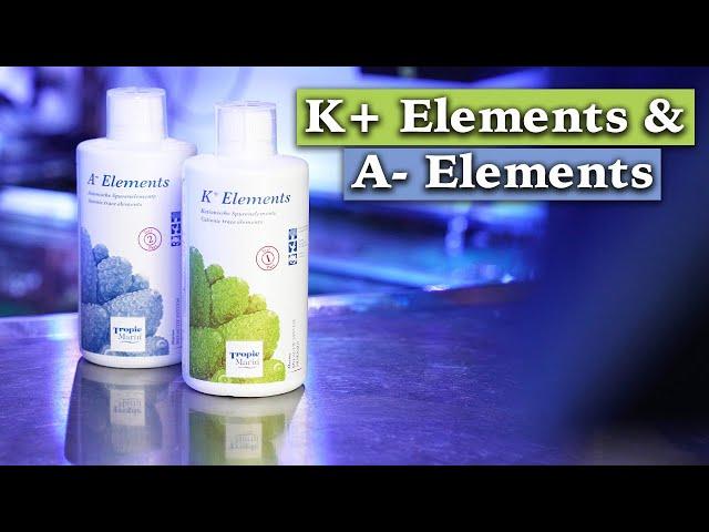 Tropic Marin A- & K+ Elements - Trace elements (English)