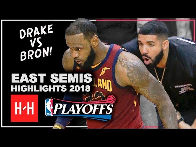 LeBron James Full Series Highlights vs Toronto Raptors 2018 Playoffs ESCF - LeBronto vs Drake!