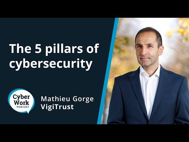 The 5 pillars of cybersecurity framework | Cyber Work Podcast