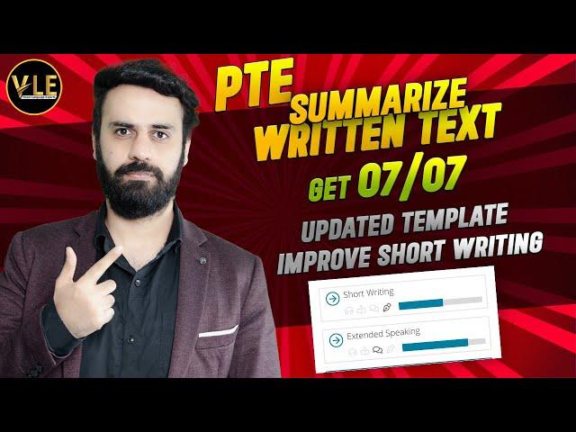 2024 PTE Writing - Summarize Written Text Template | Exam Question Demonstration | Tips & Strategies