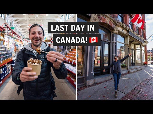 Goodbye Canada!  (Exploring Saint John, NB + back to the US! )