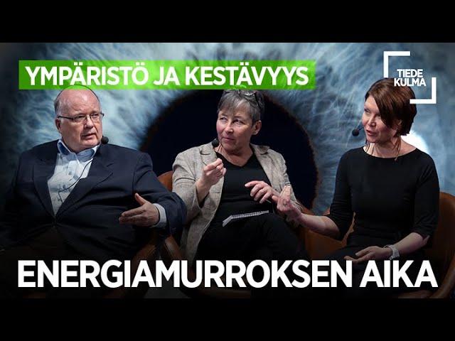 Tiedekulma Live | Energiamurroksen aika