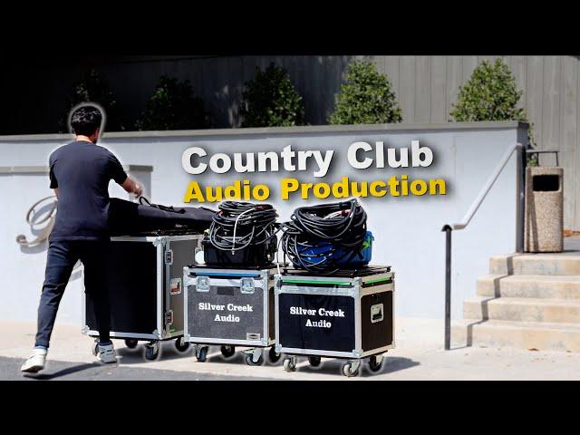 PA System Setup at a Country Club | Even Coverage w/ Delay Speakers