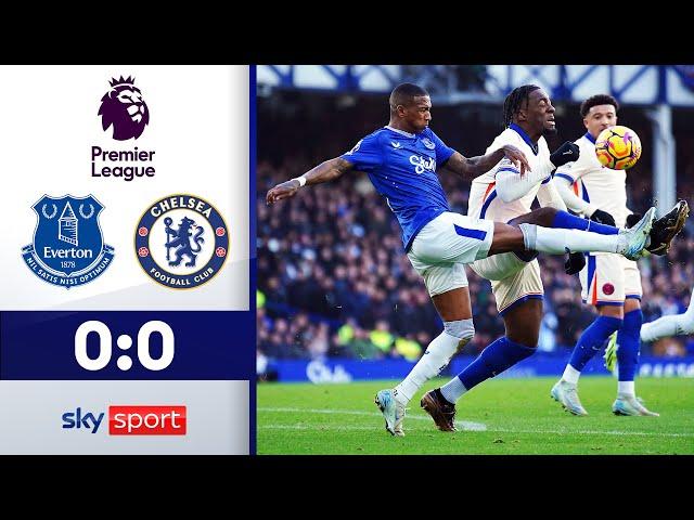 Everton mit Punkt bei Titelaspirant! | FC Everton - FC Chelsea | Highlights - Premier League 2024/25