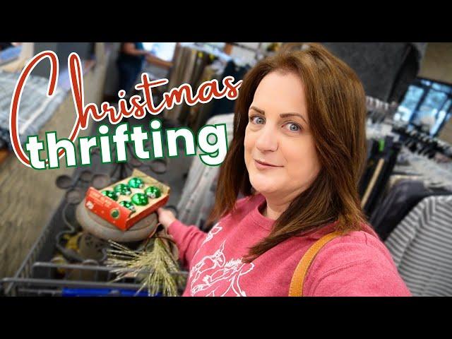 Vintage Christmas Thrift Store Shopping For Decor 2024 | Everyone wanted IT!