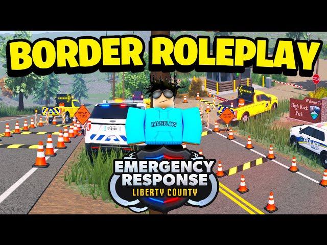 Playing BORDER ROLEPLAY SERVERS In ERLC!