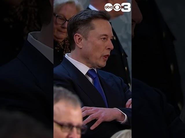 Elon Musk arrives to President Trump's address to Congress