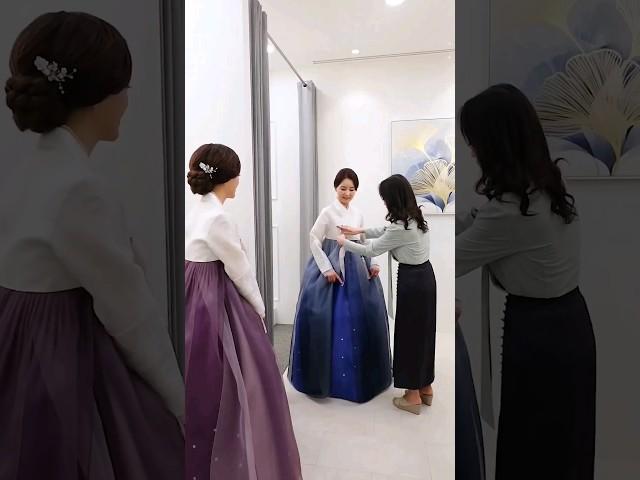 디테일한 디자인, 감각적인 한복  결혼식 혼주한복 Beautiful wedding Hanbok [테힐라한복]