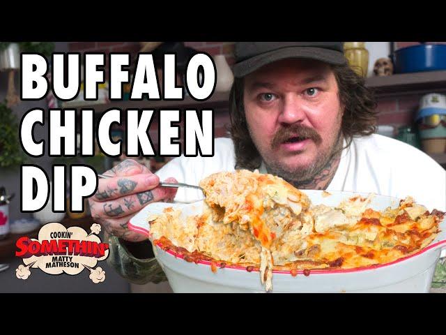 Mega Buffalo Chicken Dip Lasagna for Game Day | Cookin' Somethin' w/ Matty Matheson