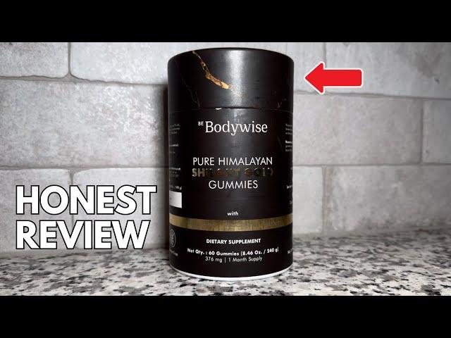 HONEST REVIEW of Be Bodywise Pure Himalayan Shilajit Gummies