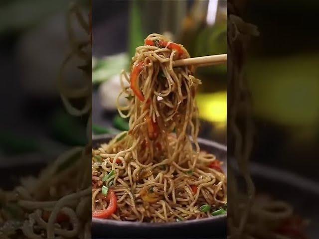 Chilli Garlic  Noodles   recipe #shorts @HomeCookingShow