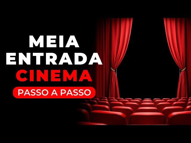 COMO PAGAR MEIA ENTRADA NO CINEMA COM A CARTEIRINHA DE ESTUDANTE