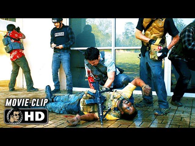 Western Forces Vs US Army Shootout Scene | CIVIL WAR (2024) Movie CLIP HD