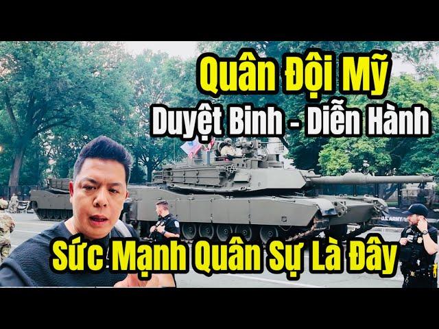 Quân Đội Mỹ Duyệt Binh Diễn Hành - 250 Năm Quân Đội Mỹ - Lễ Duyệt Binh Lớn Nhất Ở Mỹ