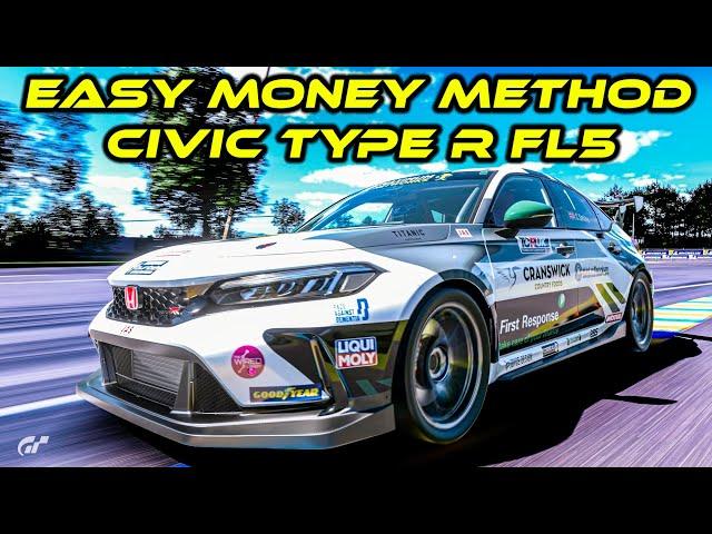 Gran Turismo 7 Update 1.46 | Easy Money Method | Honda Civic Type R (FL5)