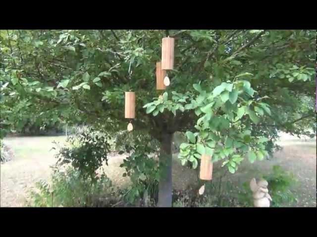 Koshi Wind Chimes - Set of Four demonstration video