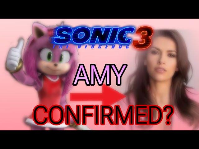 SONIC MOVIE 3 AMY CONFIRMED?