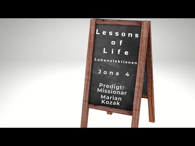 Lessons of life - Lebenslektionen