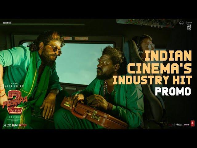 Indian Cinema's Industry Hit Promo | Pushpa 2 The Rule | Allu Arjun | Rashmika | Sukumar | DSP