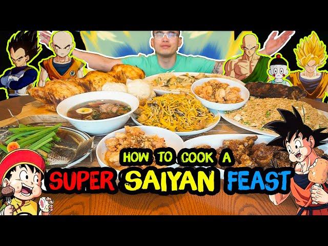 How to cook a SUPER SAIYAN FEAST