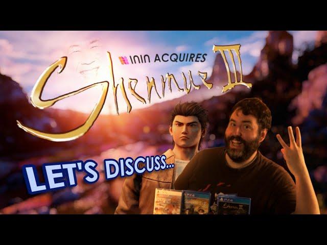 Shenmue 3 ININ News - Let's Talk About That - Adam Koralik