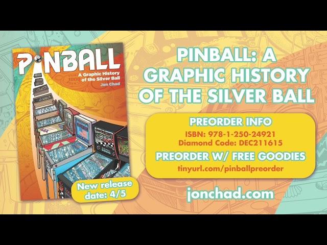 Pinball Conversation with Alec Longstreth: New Book, Our Pinball Lives, Comics Production and Tech