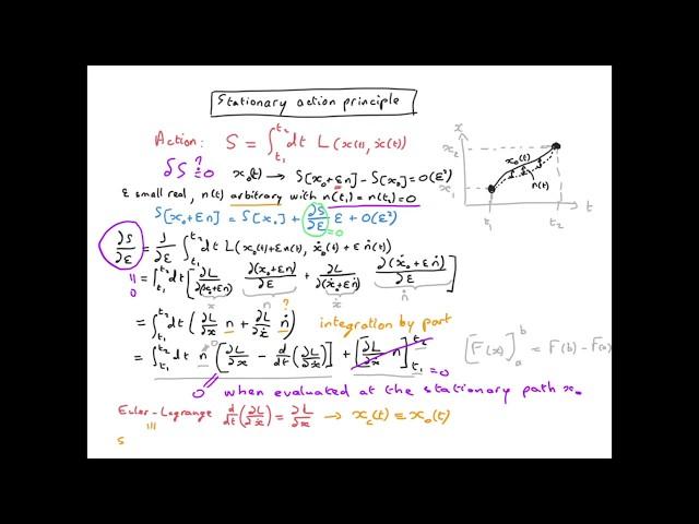 C7 - Stationary action principle