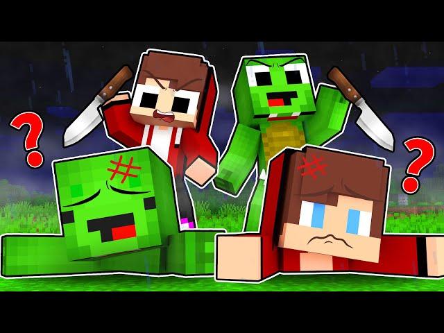 Baby JJ and Baby Mikey Became EVIL and ATTACK Their PARENTS - Minecraft Animation / Maizen