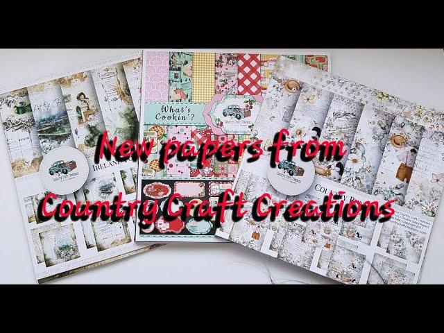 Exclusive New Papers at Country Craft Creations