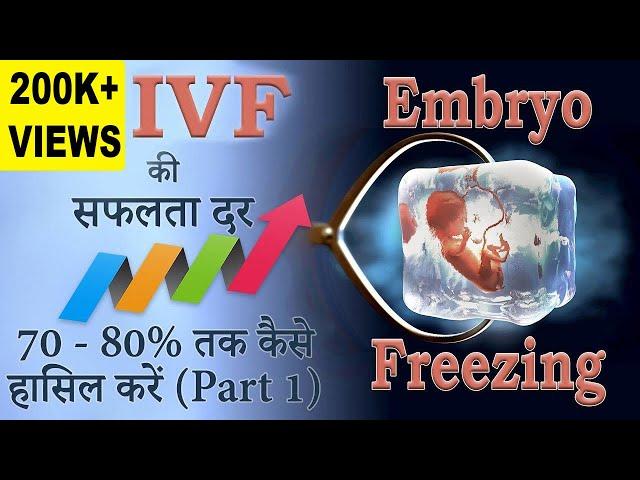 IVF की सफलता दर 70-80 % तक कैसे हासिल करे - Part 1 | Embryo Freezing