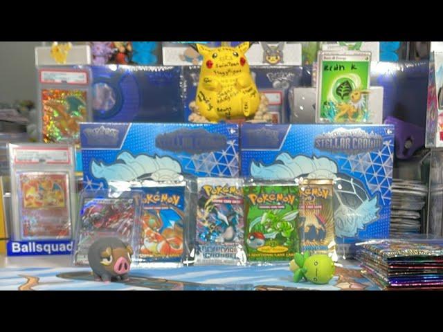 Pokémon LIVE SHOP - Opening Stellar Crown, One Piece OP-09 Four Emperors, Vintage Pokémon & More!