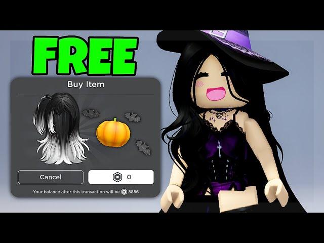 HURRY! GET FREE HALLOWEEN HAIR & ITEMS