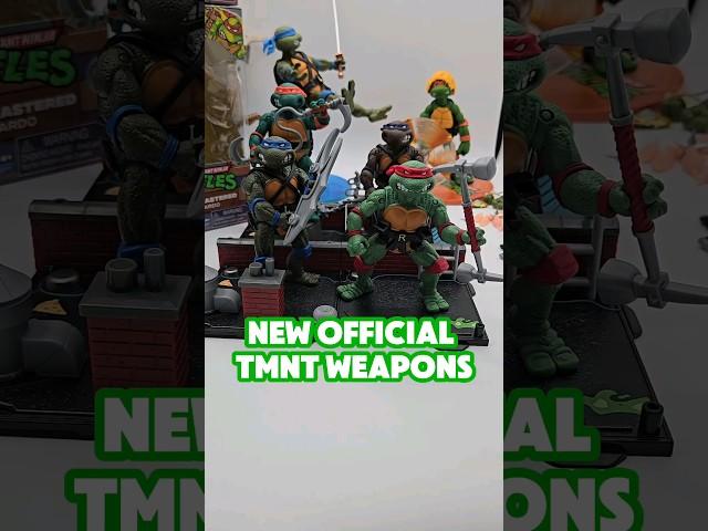 New Official Canon TMNT Weapons #tmnt #official #canon