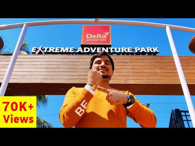 Della adventure park Lonavala | Della adventure rides | Della adventure Lonavala bungee jumping