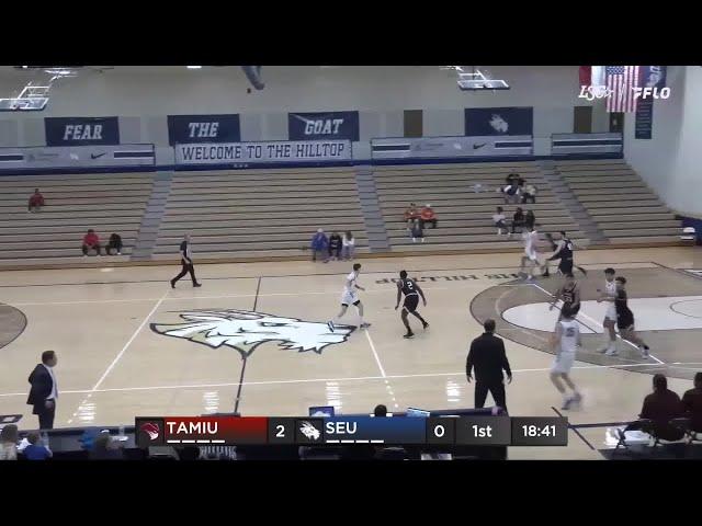 TAMIU vs St. Edward's Men's Basketball | Lone Star Conference Highlights