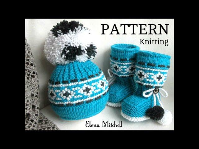 Pattern Knitting PDF Designer Elena Mitchell