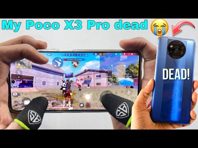 My 2 mobile poco x3 pro is dead