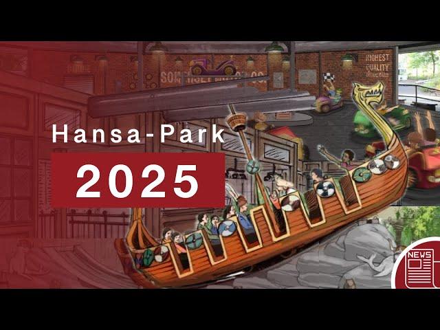 DAS ist 2025 NEU im Hansa-Park: Fahrgeschäft, Umgestaltung & mehr | Hansa Park Moments