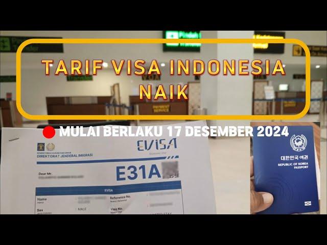 PERUBAHAN TARIF PNBP VISA KELUARGA (E31A)&STAY PERMIT-KITAS-KITAP