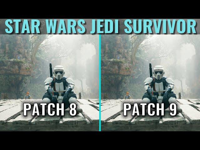 Star Wars Jedi Survivor - Patch 9 - RTX 3070 - 1440p - Benchmark