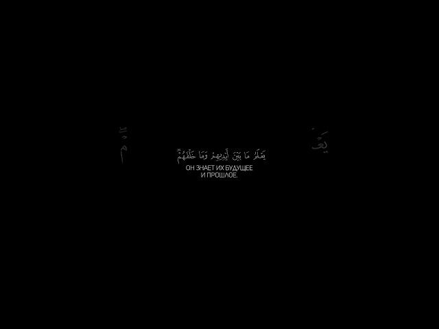 Аят Аль-Курси , чтец Мухаммад Люхайдан