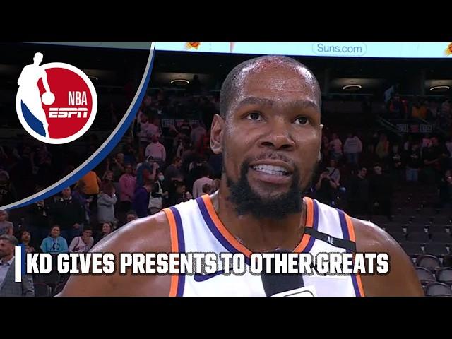 Kevin Durant hands out compliments to LeBron, Steph, Jokic & MORE on Christmas Day  | NBA on ESPN