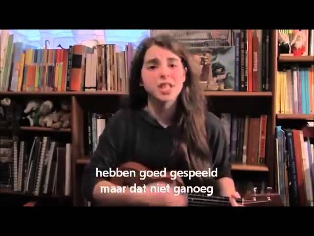 mexican girl sings a protest song about dutch team