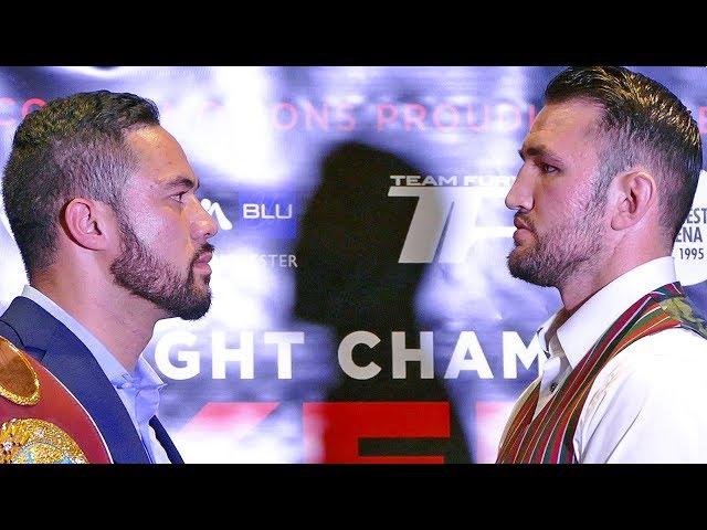 Joseph Parker vs Hughie Fury Official Face To Face | Hennessy Sports