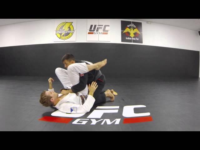 Two back takes from the double under pass