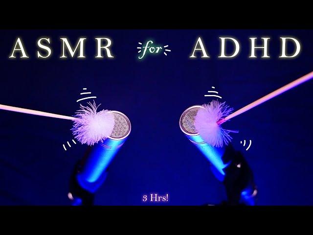 ASMR for ADHD - Changing Triggers Every 30 Sec (No Talking) Tapping, Scratching, Crinkles, etc..