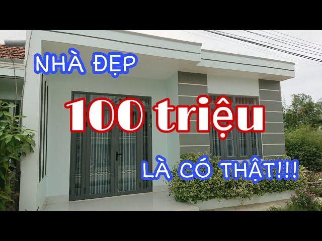 MẪU NHÀ CẤP 4 DƯỚI 100 TRIỆU ĐẸP NHẤT VIỆT NAM - THẬT KHÔNG THỂ TIN NỔI