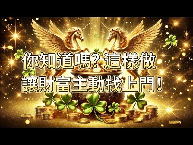 ［100%無廣告金錢音樂 ］ 激活吸引力法則，讓財富從四面八方湧入你的生活！#吸引力法則 #2025