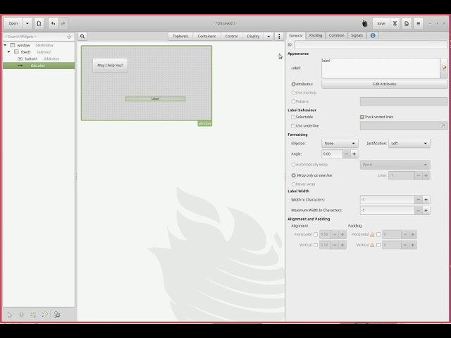 Linux Gtk Glade Programming Part 1