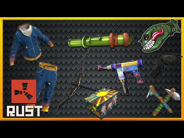 Rust Skins | Toy Week! Toy SMG, Kids Tools, Pixel Launcher, Dragon Bow #194 (Rust Skin Preview)